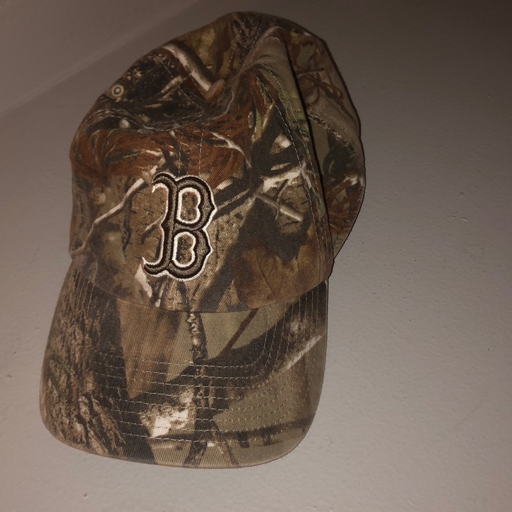 Boston Red Sox camo hat